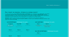 Desktop Screenshot of esthetique-coiffure.fr